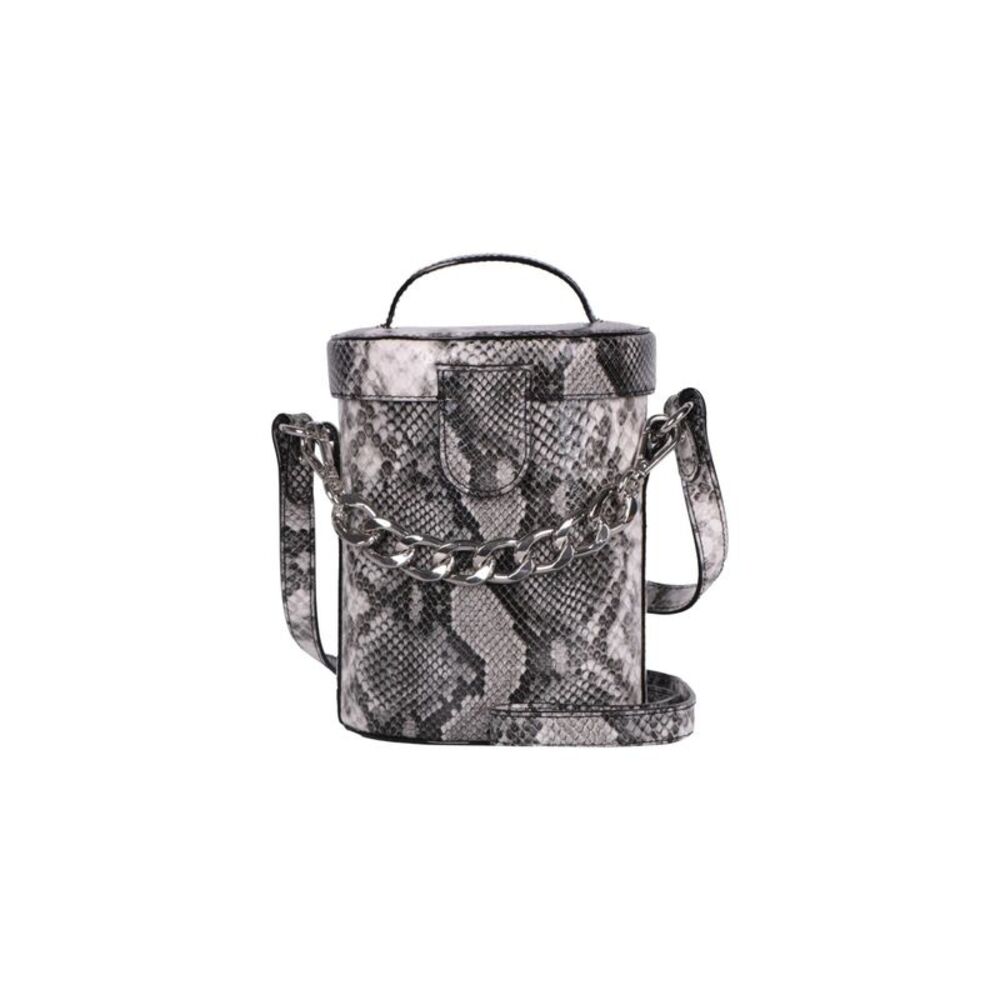 CIRCUS BY SAM EDELMAN Women's Gray Canyon Carry Single Strap Shoulder Bag